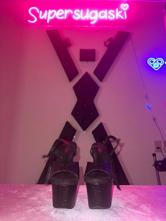 Ski's Used Pleasers Stripper Heels