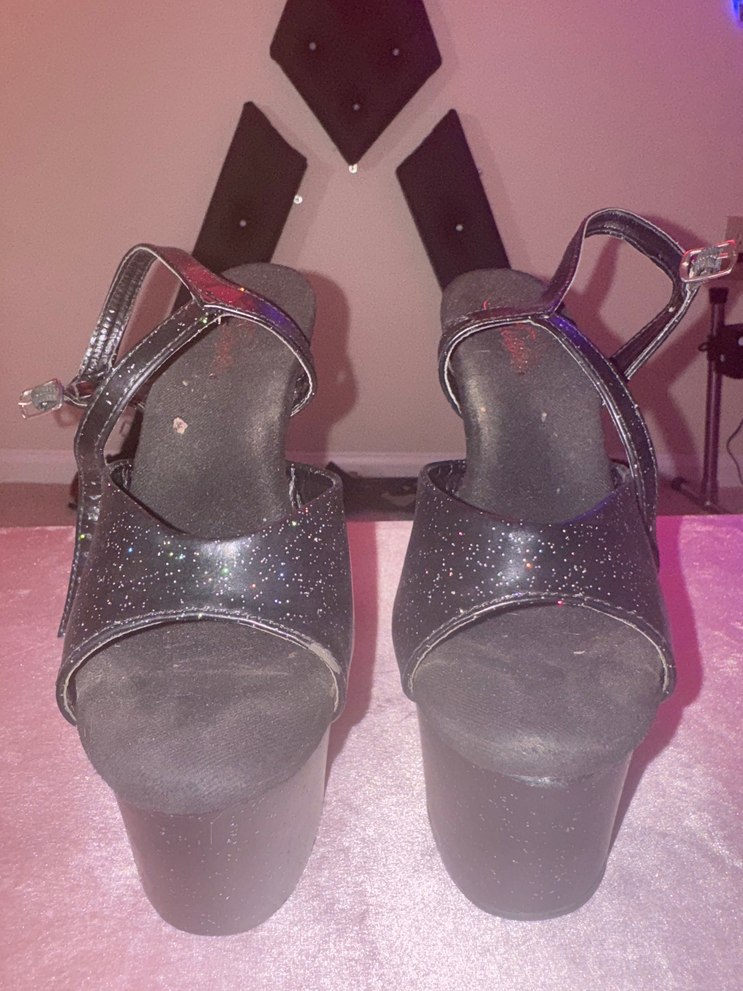 Ski's Used Pleasers Stripper Heels